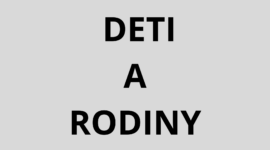 Pre deti a rodiny